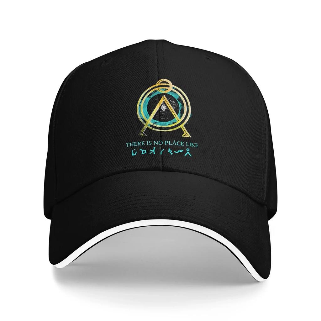 Herren Damen Stargate SG Erde Zuhause Sandwich Hut Sport Baseballkappe Snapback Kappen Trucker Arbeiterkappe Verstellbare Sonnenhüte Frühling