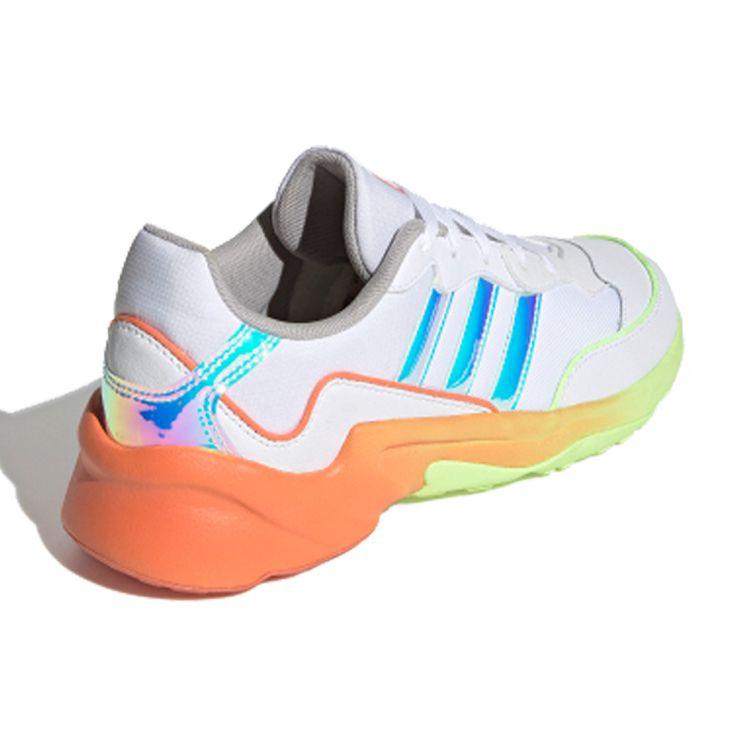 Adidas Neo 20-20 FX Honor Of Kings Versatile Comfortable Shock Absorption Low-Top Marathon Running Shoes Women sneaker Coral-Pink FV6104