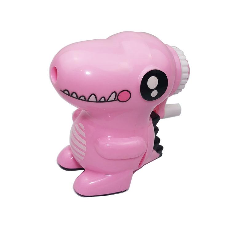 Dinosaur Cartoon Pencil Sharpener for Kids - Simple Manual Sharpener for 1st & 2nd Grade