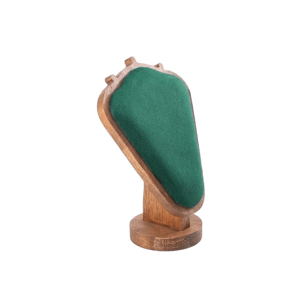 Wooden Jewelry Display Frame Velvet/PU Jewelry Organizer Necklace Holder Packaging Display