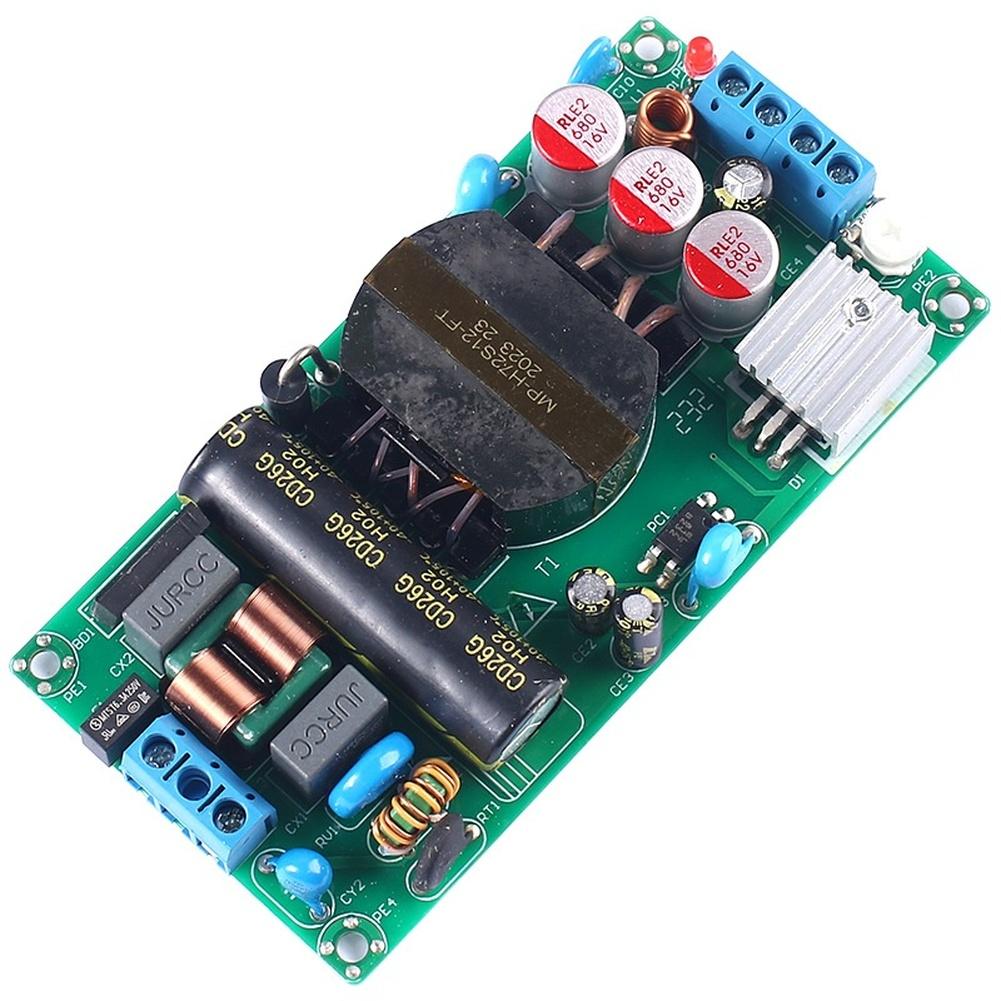 

AC Input 90-264V 72W Power Supply Module 12V 24V Adjustable DC Output Ultra Thin 18mm Height for Robotics and Sensors