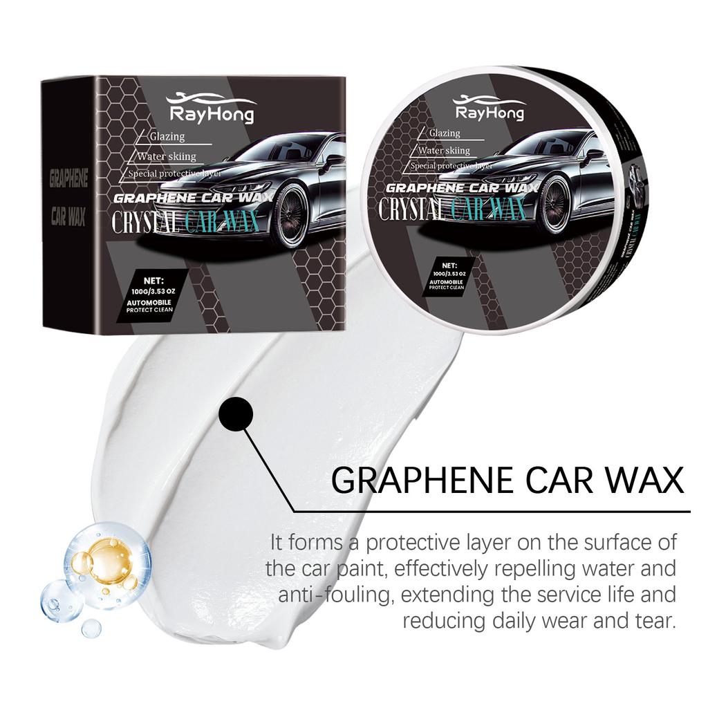3-in-1 Car Ceramic Coating Wax | Polish & Scratch Remover | Long-Lasting Paint Protection | Easy Application for Oxidation & Swirl Marks