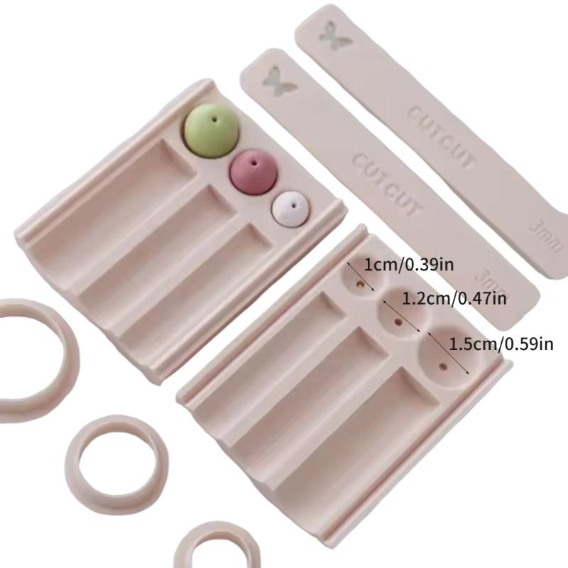 User Friendly Clay Ball Shaping Mold Roller Mold For Handmade Earrings Necklace Decorations And Polymer Bead Crafting