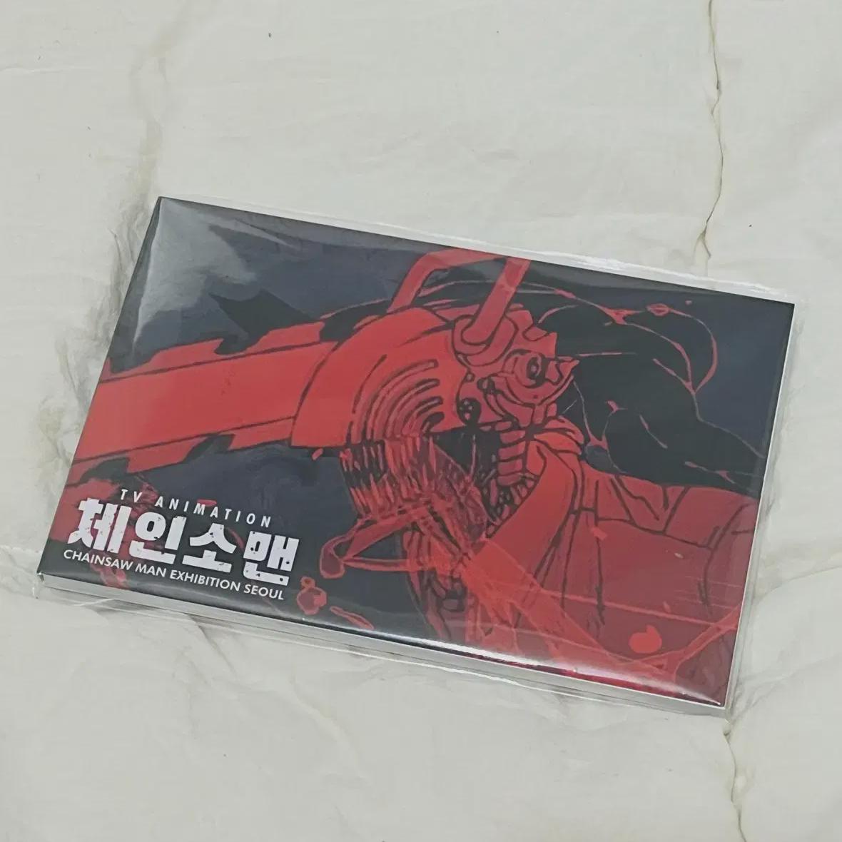 

Супер редкий лимитированный выставочный набор открыток Человек-бензопила