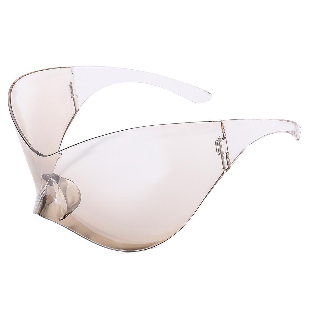 Popular Women's Sunglasses Oversized exaggeration Punk Sunglasses Sun Glasses Men UV400 Shades Mirror Colorful Y2K Eyewear