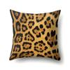Motif Léopard Nordique Moderne Abstrait Taie d'Oreiller en Polyester Décoration de Voiture Maison Imprimée Taie d'Oreiller Repose-Lombaire