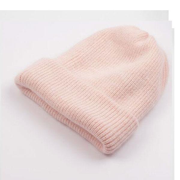 Čepice s čepicí pro ženy Zimní čepice Pletená králičí kožešina Skullies Čepice Teplá čepice s čepicí Dámské čepice pro dívku čepice