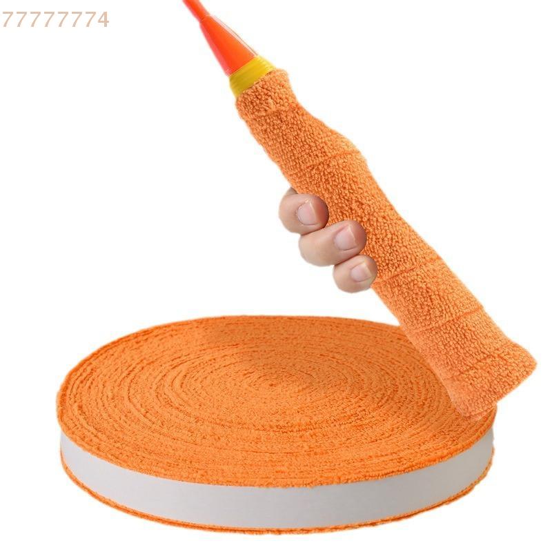 1Set 5m/10m Towel Glue Grip Badminton Tennis Racket Overgrips Tape Racket Grip Grip Non-slip Tape Band Sweat Badminton