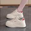 2025 spring little white shoes new Korean version ins female students platform heightening sports board shoes casual street shooting HY319