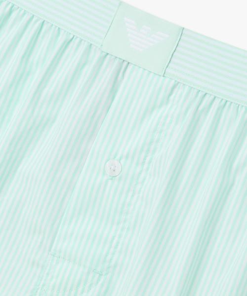 [Emporio Armani Underwear] Men's Stripe Eagle Patch Trunks 0816112089 [Shipped from Korea] 100% Authentic