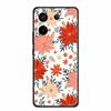 For Redmi Note 13 pro Case Pink Phone Case Fashion Silicone TPU Soft Back Cover Redmi Note 13 Pro Flower Capa 6.67" Cats Coque