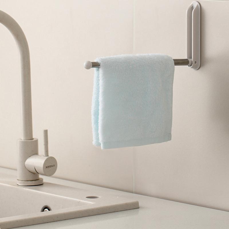 Clothes Hanger Organizer Wall Mounted Hanger Holder Retractable Hanger Holder Stand Space Saving Clips Clothing Storage Hook For