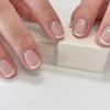 French False Nails Round Nail Tips Fashion Fake Nails  for DIY