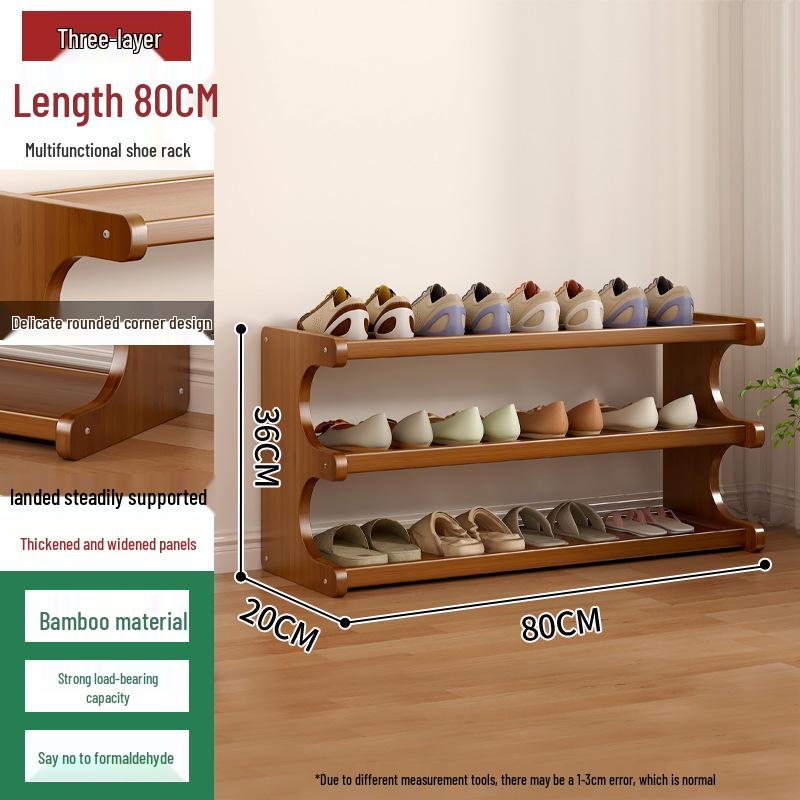 Mehrschichtiges Schuhregal für den Eingangsbereich, Aufbewahrungsregal für Studentenwohnheime und Mietwohnungen