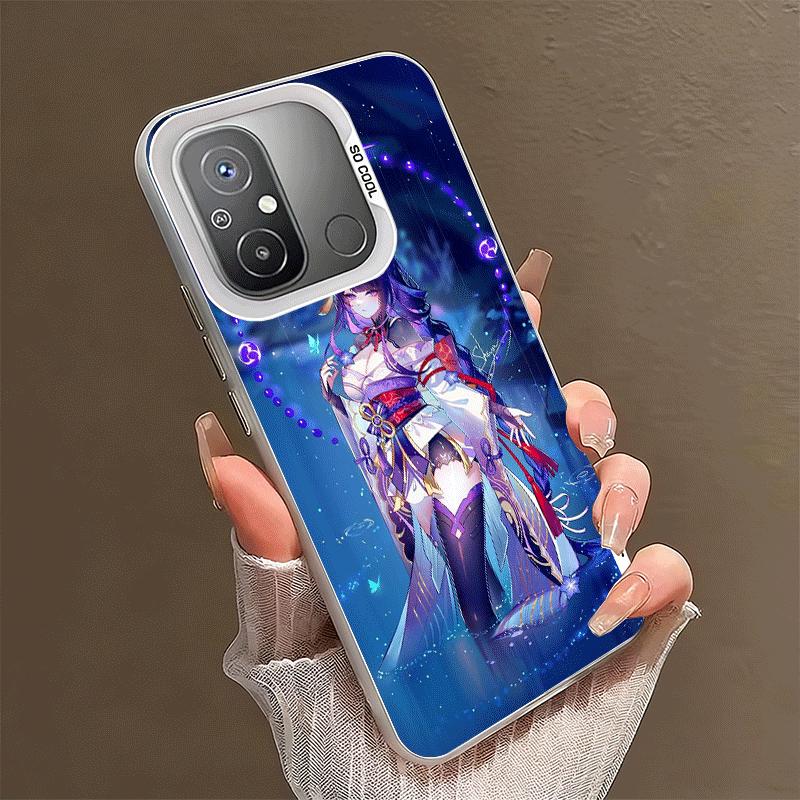 

Genshin Impact Raiden Shogun Soft Phone Case for Xiaomi Redmi 15C 15 14C 13C 12C Poco X5 X6 X7 Pro X3 F8 F7 Ultra M8 13 12 Cover Xiaomi Poco X5 Pro