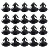 XCELMN 20pcs Car Rear Door Weatherstrip Clip J10 J11 X-Trail T31 T32 Door Rubber Seal Retainer Fastener Rivets