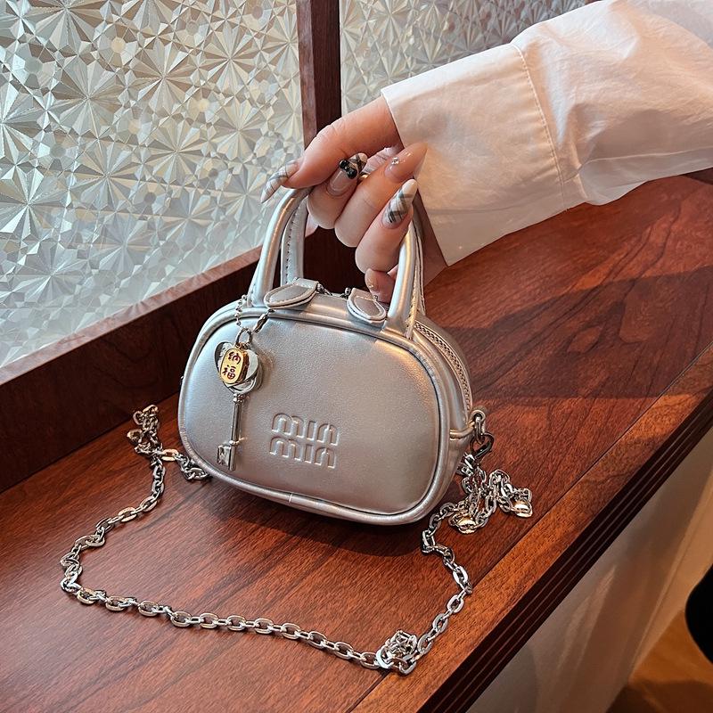 2025 Frühling Damen Stilvolle Mini-Handtasche - Schlichte, vielseitige Umhänge- & Schultertasche