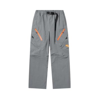 Li Ning Solid Color Simple Versatile Soft Loose Sports Long Pants Men Bottoms AYKU949-2