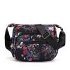 REWELL Women's Multi-Compartment Printed Nylon Crossbody Bag