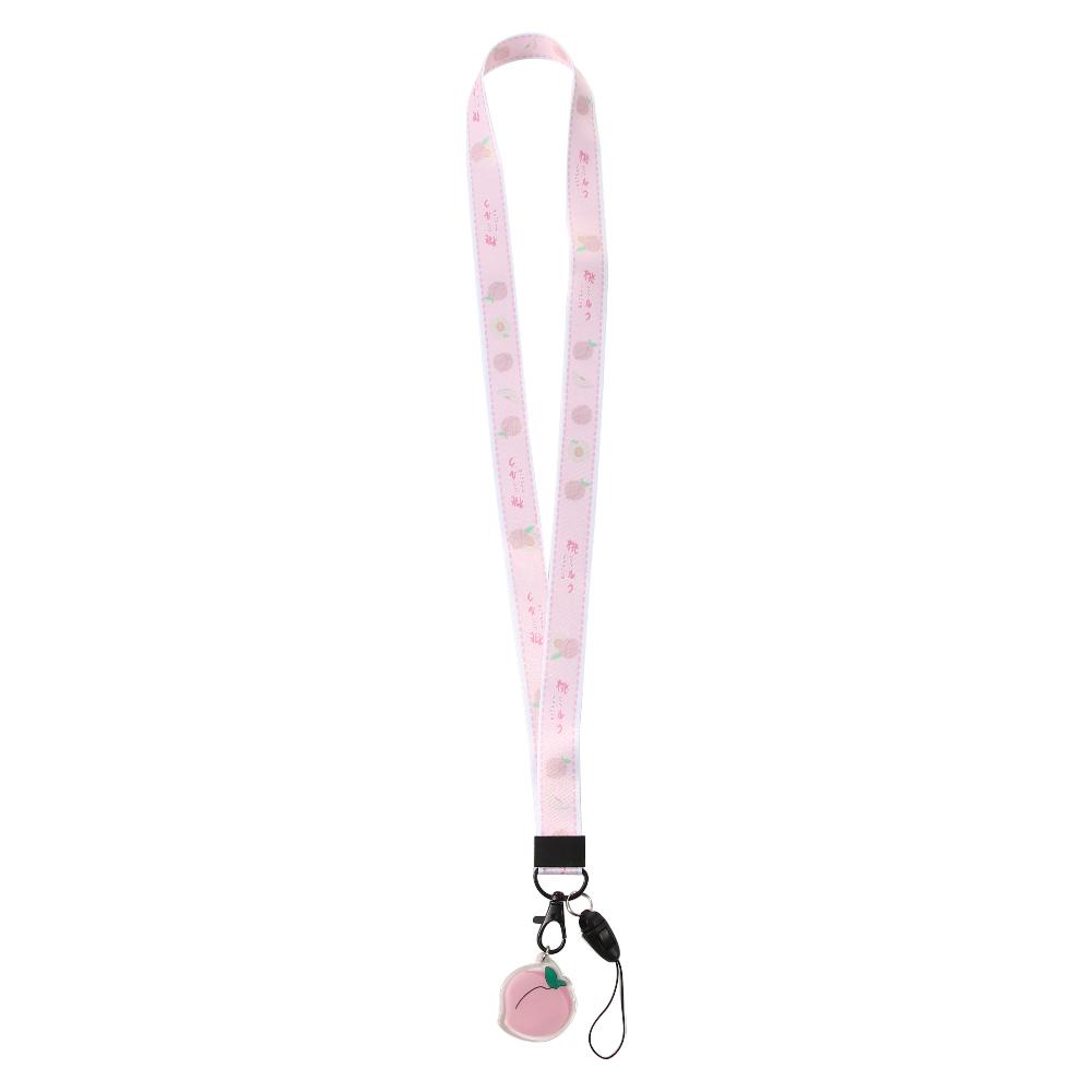 Fruit Lanyard Hang Rope Neckband Lanyard ID Card Holder Lanyard Mobile Phone Straps Keychain Lanyard Mobile Phone Accessories
