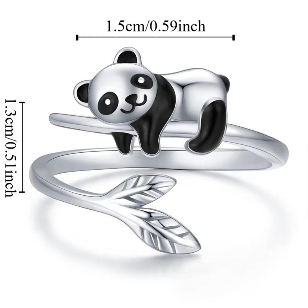 Trendy Style Animal Open Ring Simple Design Open Ring Cute Animal Finger Jewelry Fashion Accessory