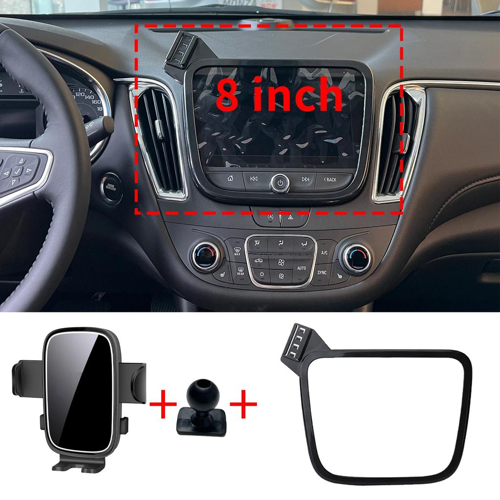 מתאים לשברולט מליבו 2016 2017 2018 2019 2020 2025 2025 2025 מחזיק טלפון לניווט תושבת אביזרי רכב מותאמים אישית