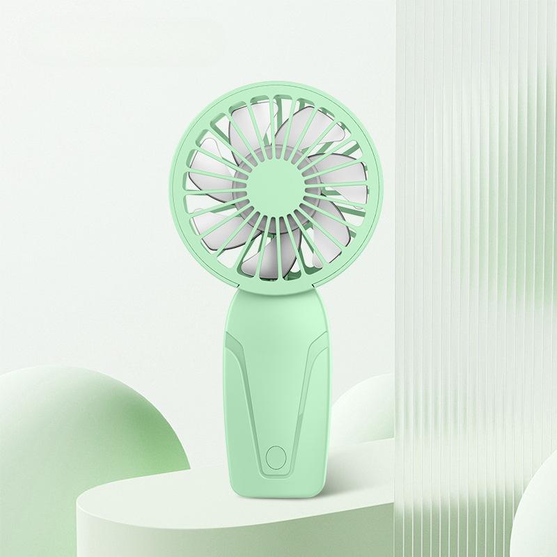 Portable Handheld Small Fan ABS Lightweight Cute Appearance USB Rechargeable Mini Fan for On Go Cooling Portable Mini Pocket Fan