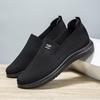 Spring Lightweight Breathable Men's Casual Old Beijing Cloth Shoes - Hollow, Comfortable, Low-Top, Soft Sole