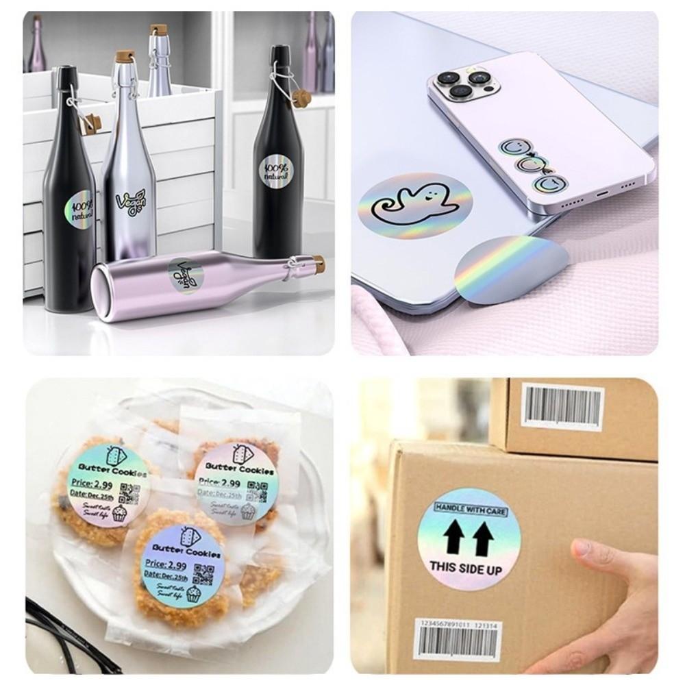 230pcs New Thermal Laser Label Paper Waterproof 40x30 Mm Rectangular Label Self Adhesive Tear-resistant Printer Paper