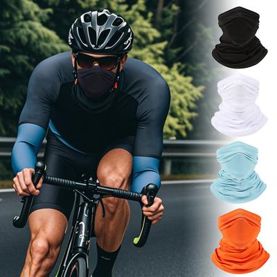 1Pc Sonnenschutzmaske Multifunktionales Fahrradzubehör Motorrad Schweißband Sport Eis Seide Schals Outdoor Kopftuch Breathalbe