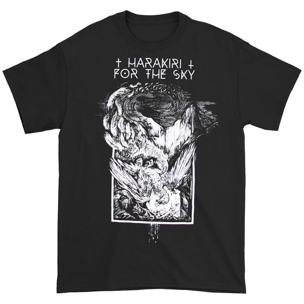 Men's Harakiri For The Sky Dead Vulture T-shirt X Black