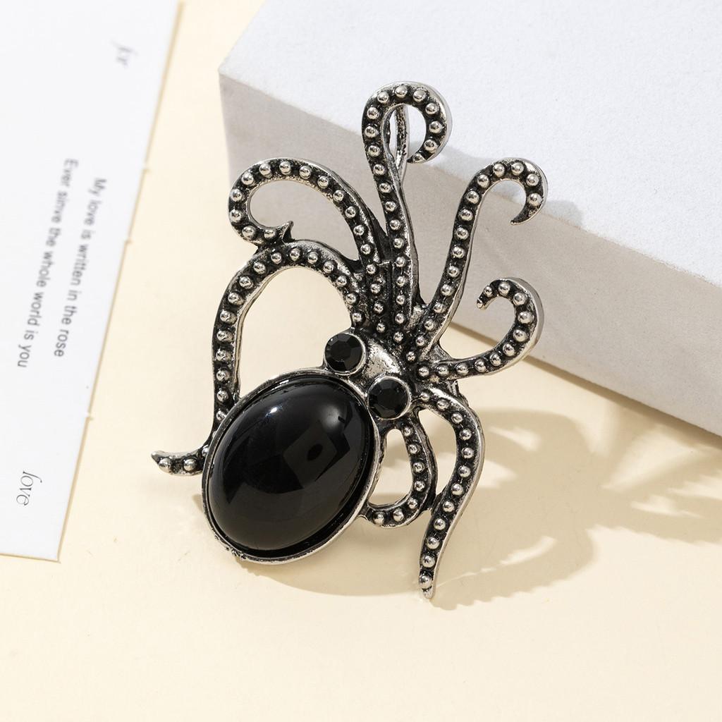 Shell Octopus Brooch Pendant For Diy Jewelry Making And Gift Crafts