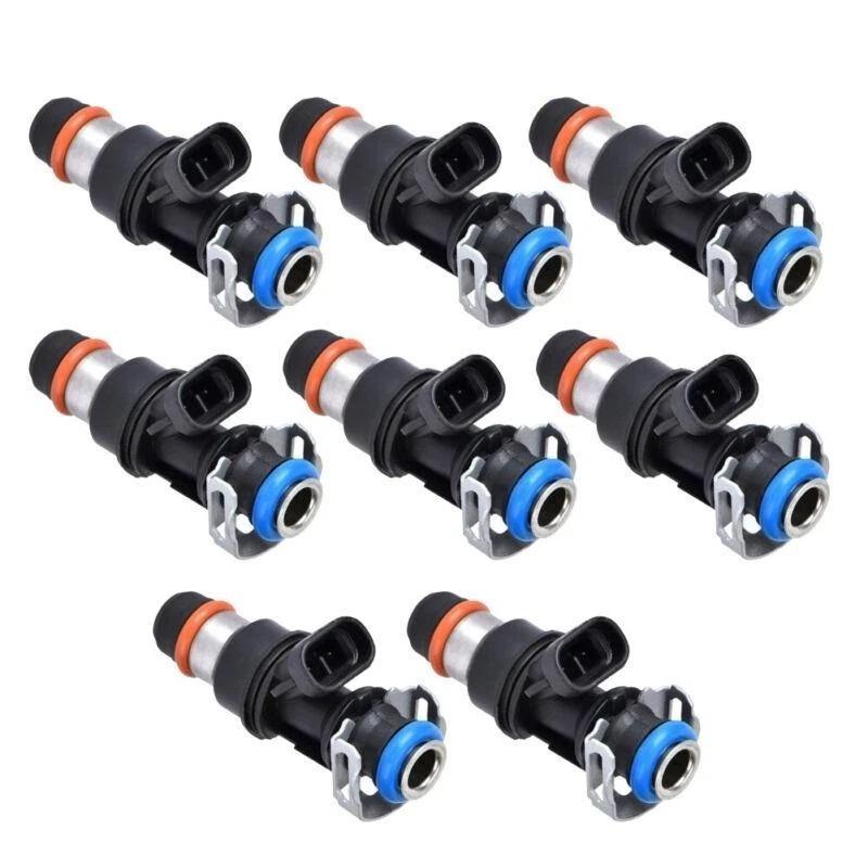 8 Stück 25317628 Kraftstoffeinspritzdüsen für Chevy Silverado GMC Yukon Sierra SSR 2000-2006 25320287 17113698 25323974 25343789 Neu