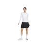 Nike Dri-Fit UV Victory Sun Protection Solid Logo Print Crew Neck Short Sleeve T-Shirt Women T-Shirts White DH2069-100
