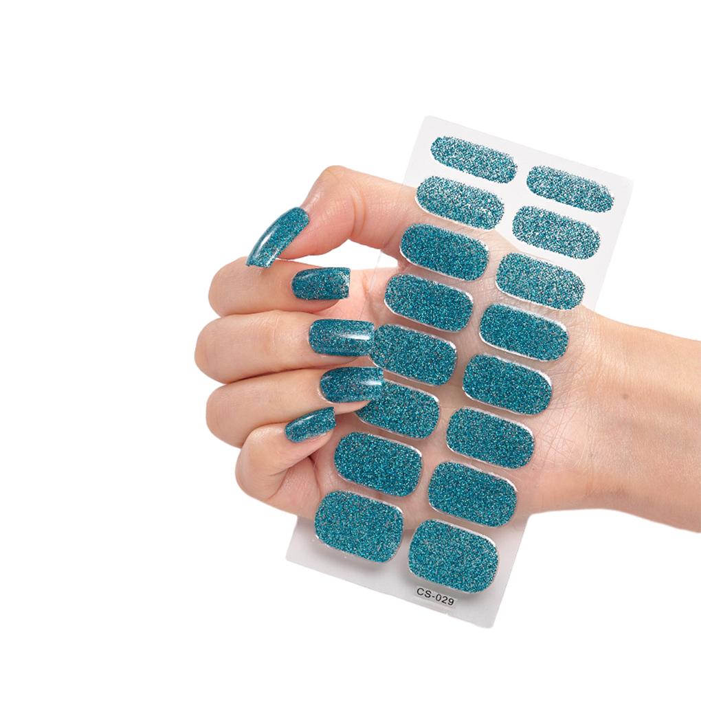 Nail Stickers Long-lasting And Fashionable Nail Art Deco Safe PVC Stickers For Nails Nail Wraps Simple And Easy, CS025