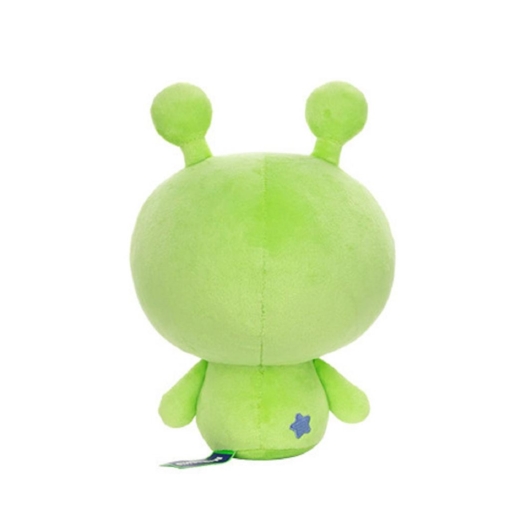 2028  Hot Dingle Plushie Green And Blue Tentacle Alien Doll