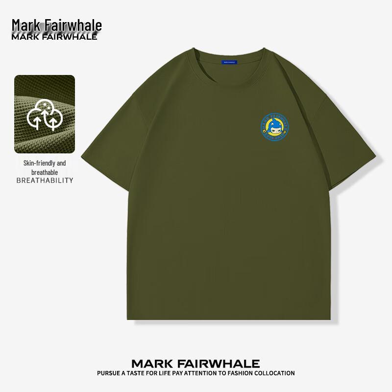 

Mark Fairwhale Men s Waffle Knit Graphic T-Shirt M
