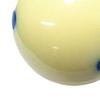 Cue Ball Resin Large Size Pool Training Cue Ball Replacement for Billiard Pool Table Accessories Blue Dot