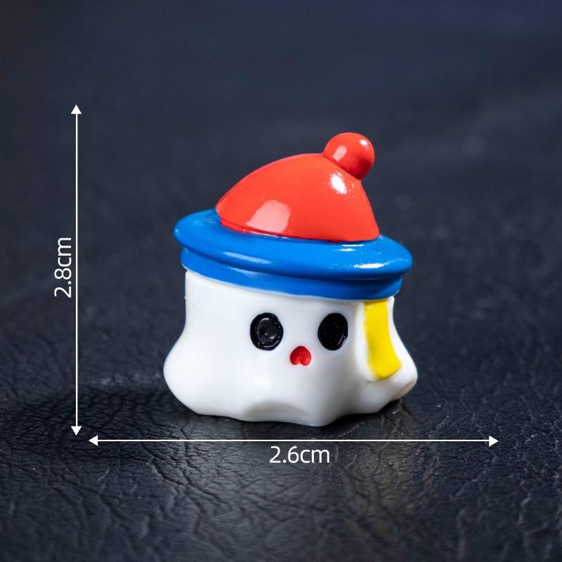 Micro-landscape Cute Halloween Little Ghost Cute Particle Decorative Items Hanging Accessories Mini Small Ornaments