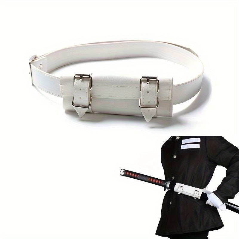 

Damascus Sword Holster Katana Belt Anime Cosplay Costume Original Samurai Sabre Waist Real Full Size Japanese Katana Holder Gift