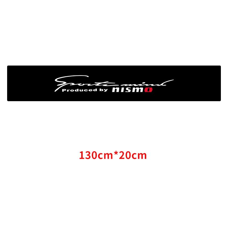 

Car Front Windshield Stickers Front and Rear Decorative Decals Sticker For Nissan Nismo Tiida Teana Skyline Juke X-trail Qashqai