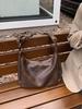 Maillard Retro Women's Crossbody Tote - Trendy, Versatile, Large Capacity Korean Style Bag