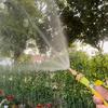 2 Messing-Hochdruck-Wasserpistolen-Düsen | Verstellbare Turbodüse mit 3/4-Zoll-Gewindeanschluss, Ergonomischer rutschfester Griff.