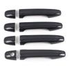 HIGH FLYING Outer Door Handle Carbon Fiber Look Parts Garnish ABS Cover Rim Fits Subaru WRX S4 STI and Levorg 4-Piece - VAG/VAB (2014-2021) VM4/VMG