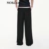 MO&Co. Women's Drape Wide-Leg Trousers