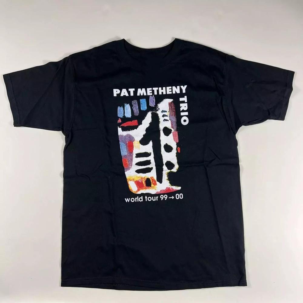 Pat Metheny Black T-Shirt Cotton Full Size Unisex S-5XL Unisex T-Shirt L