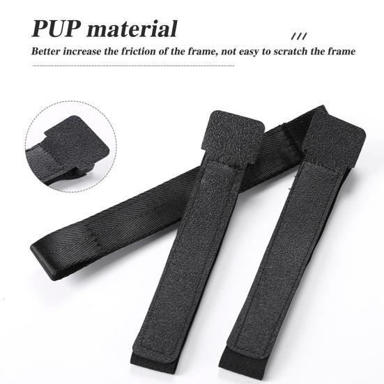 Curea pentru mâner pentru bicicletă chingă de nailon rezistentă, pliabilă universală, cadru pentru bicicletă de munte, curea de transport, centură de ridicare, accesorii pentru biciclete