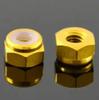 1~3pcs Aluminum Lock Nuts  M2~M8 Anodized Colorful Aluminum Hex Nylon Insert Lock Nut Self-locking Locknut Taiwan Standard