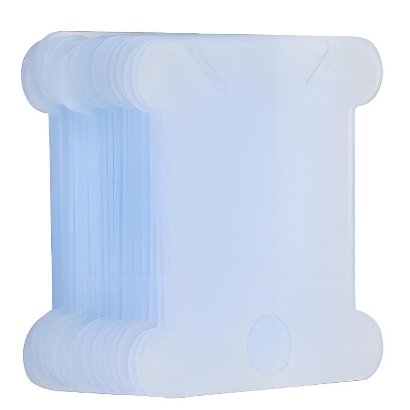 Plastic Thread Spools For Crosses Stitching Embroidery And Neat Handicraft Supplies Management