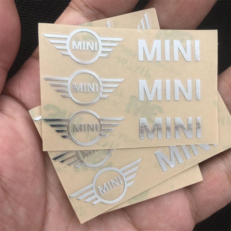 Fashion Car metal creative Waterproof Dirt-proof Stickers Accessories For BMW Mini Cooper One JCW F54 F55 F56 F57 F60 R50 R52